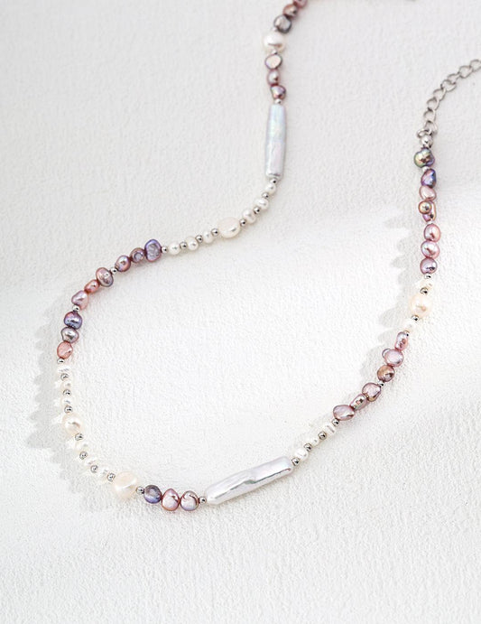 Fashionable Natural Pearl Necklace - ALEART
