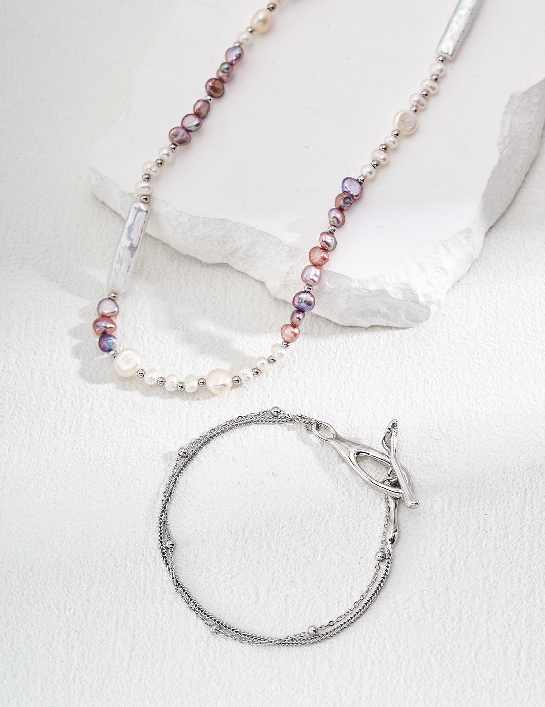 Fashionable Natural Pearl Necklace - ALEART