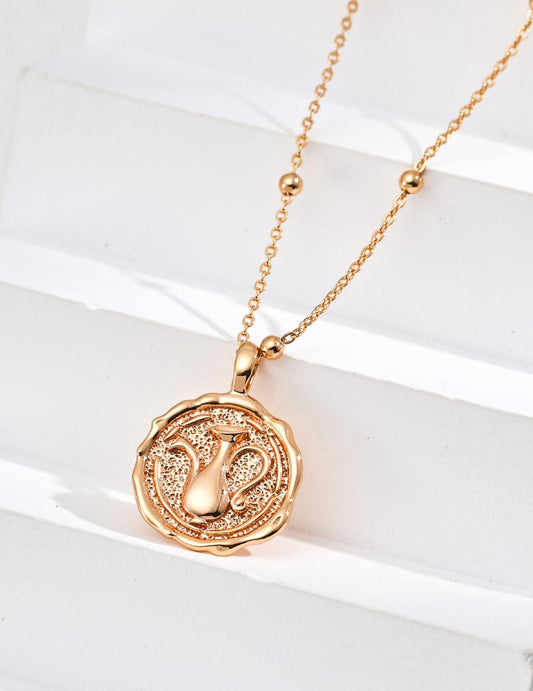 Wishing Jar Pendant Necklace - ALEART