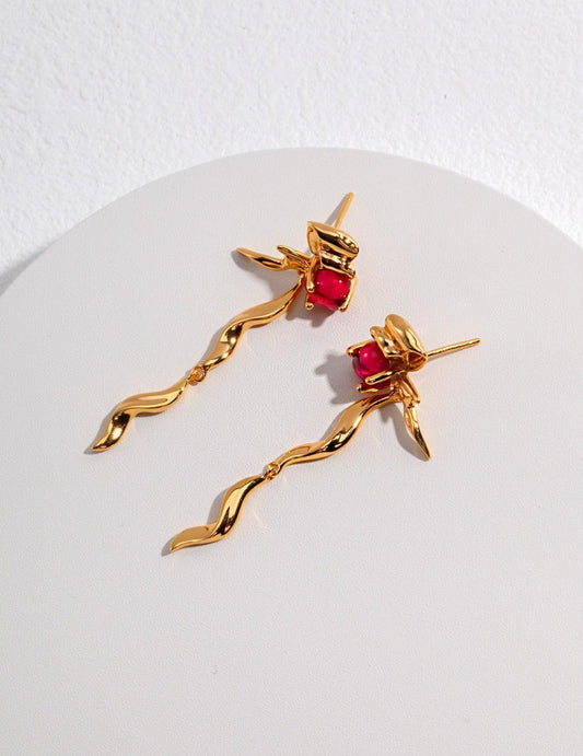 Ripple Grace Earrings - ALEART