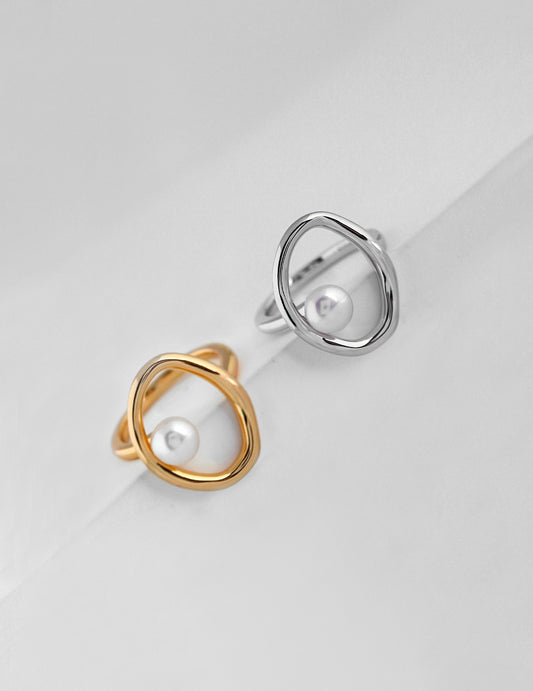 Pearl Orbit Ring - ALEART