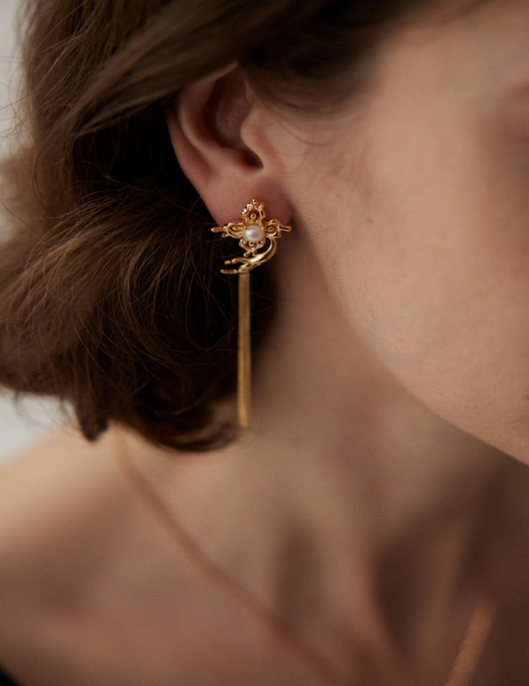 Gold & Silver Butterfly Sterling Silver Earrings - ALEART