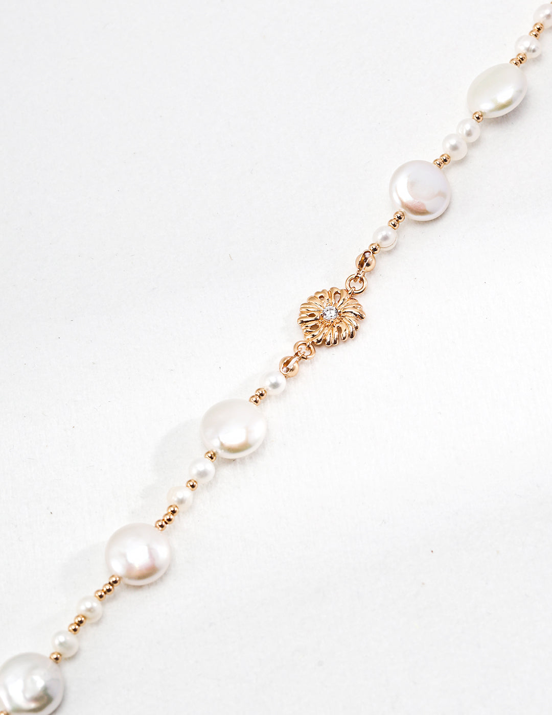Elegant Pearl Chain Necklace - ALEART
