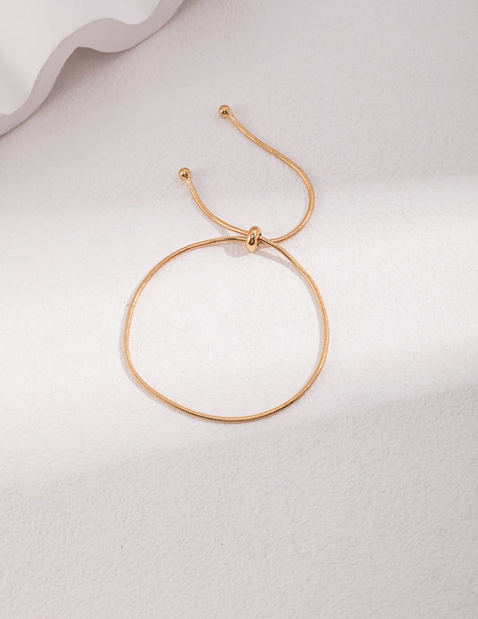 Minimalist Pull Chain Bracelet