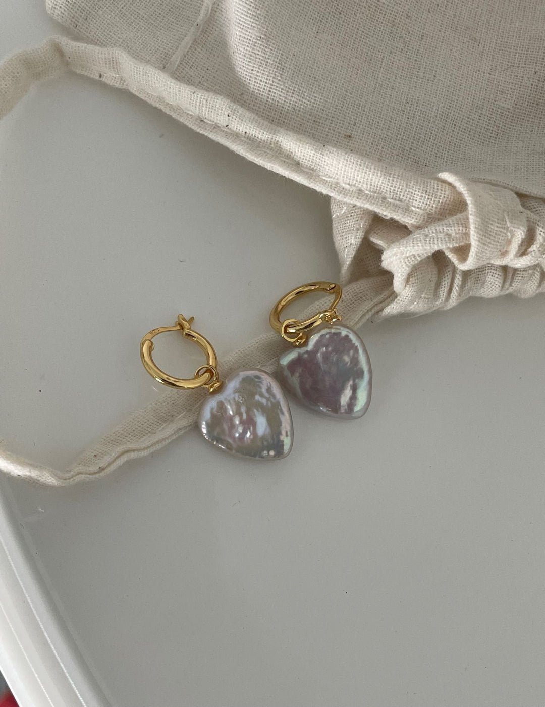 Baroque Heart Earrings - ALEART