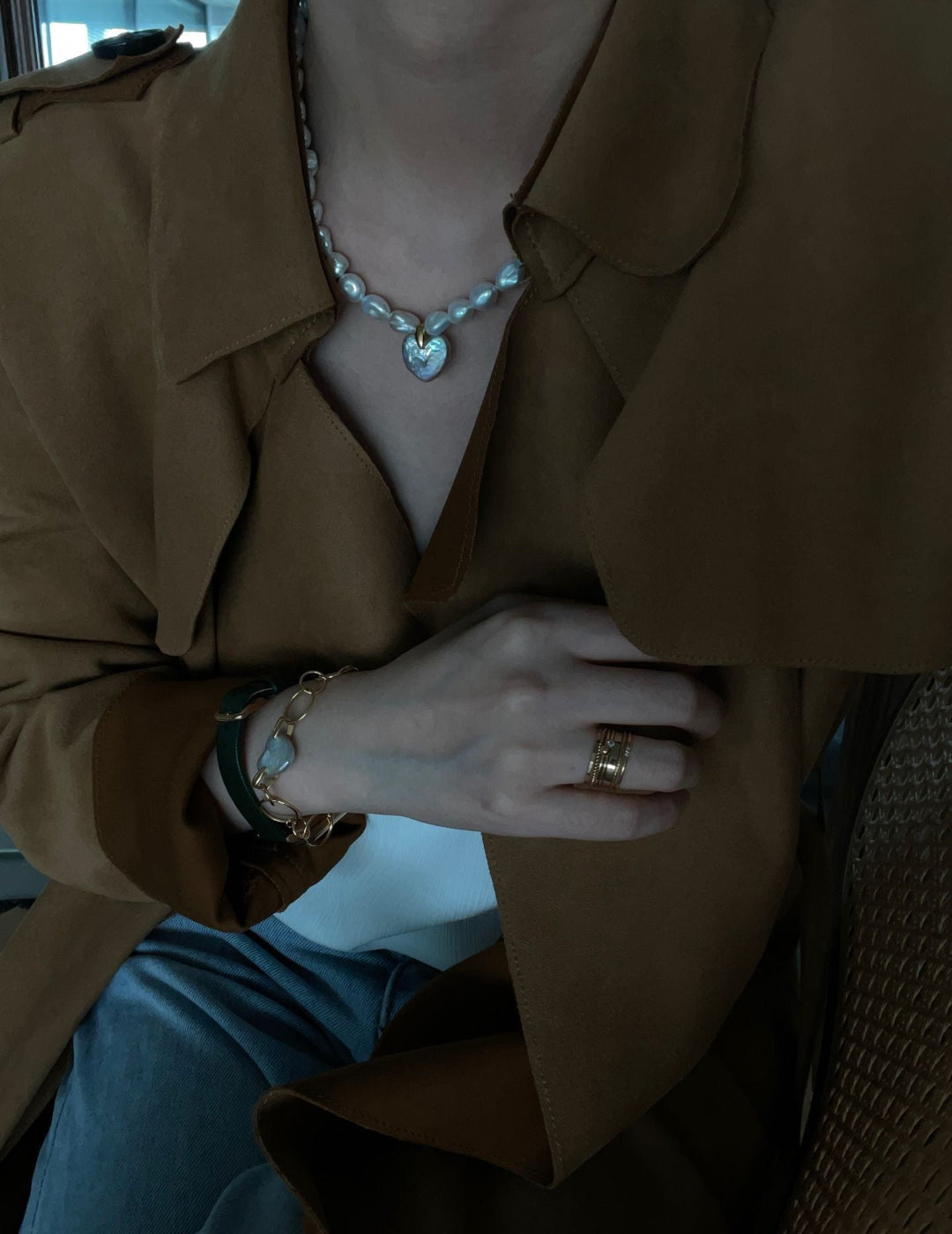 Romantic Heart Baroque Necklace - ALEART