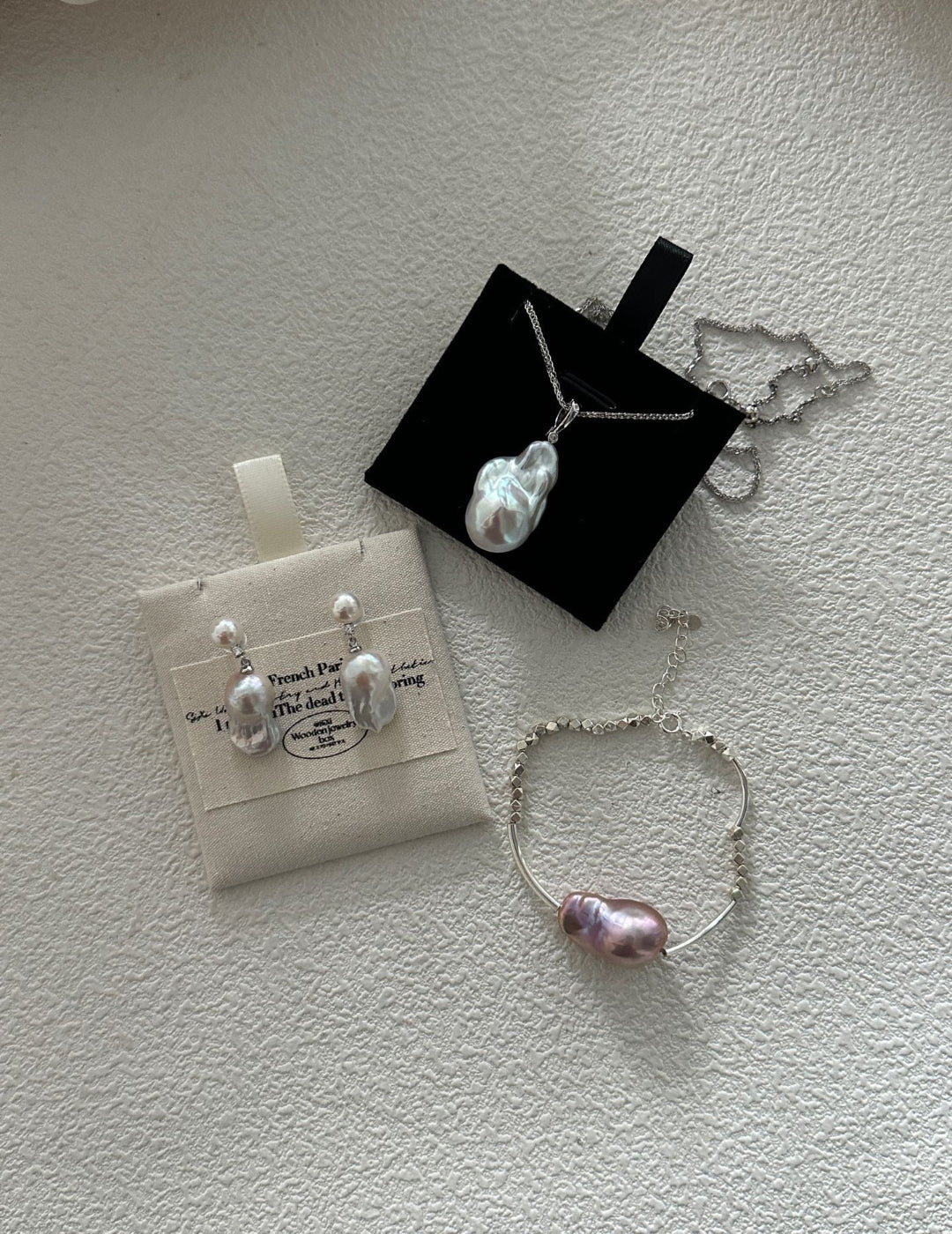 Lustrous Mini Baroque Earrings