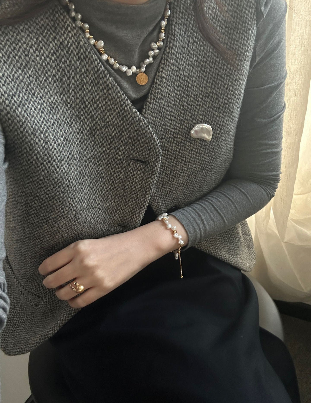 Baroque Glow Necklace - ALEART