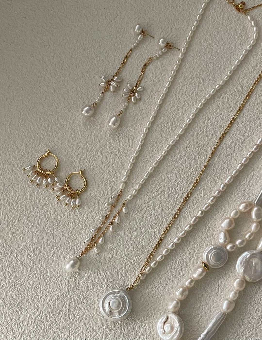 Baroque Pearl Drops Necklace