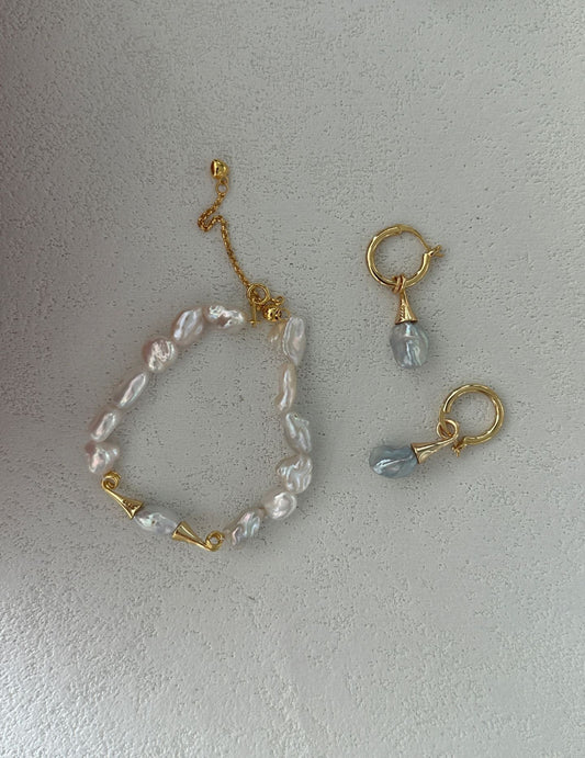 Gleaming Pearl Bracelet - ALEART