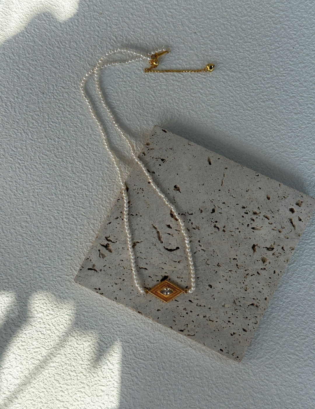 Mystic Eye Pearl Necklace - ALEART