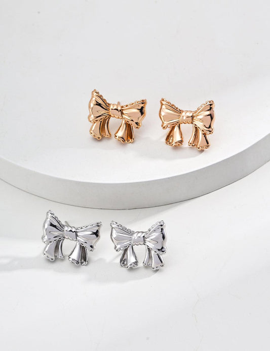 Vintage Bow Earrings - ALEART
