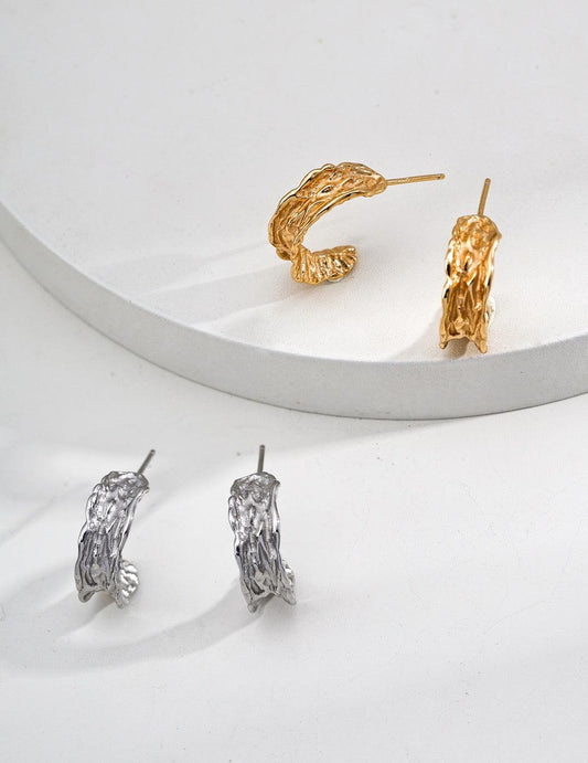 Vintage Molten Earrings - ALEART