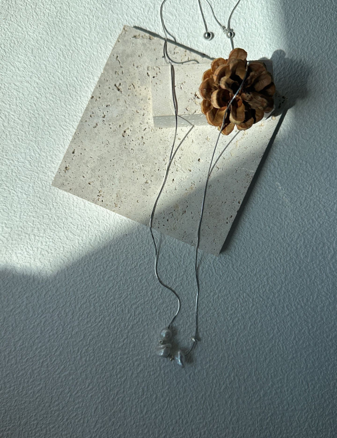 Natural Keshi Pearl Necklace – Unique pearls, radiant and elegant.